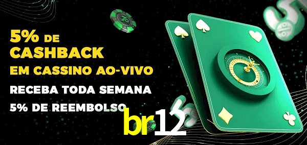 Promoções do cassino ao Vivo br12
